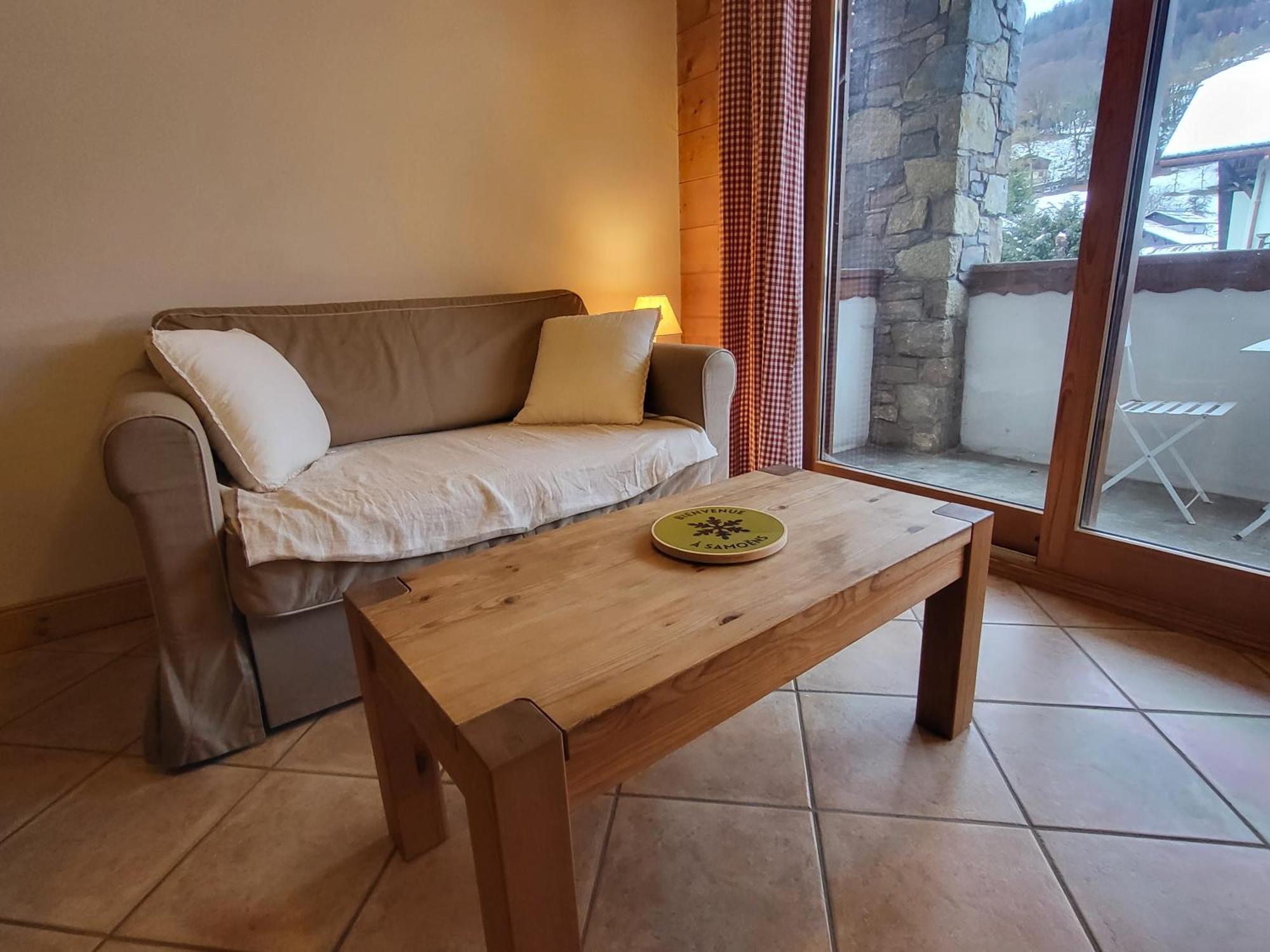 Ecrins A4, 1 Bedroom Apartment With Bunk Room, Central Samoëns Eksteriør bilde