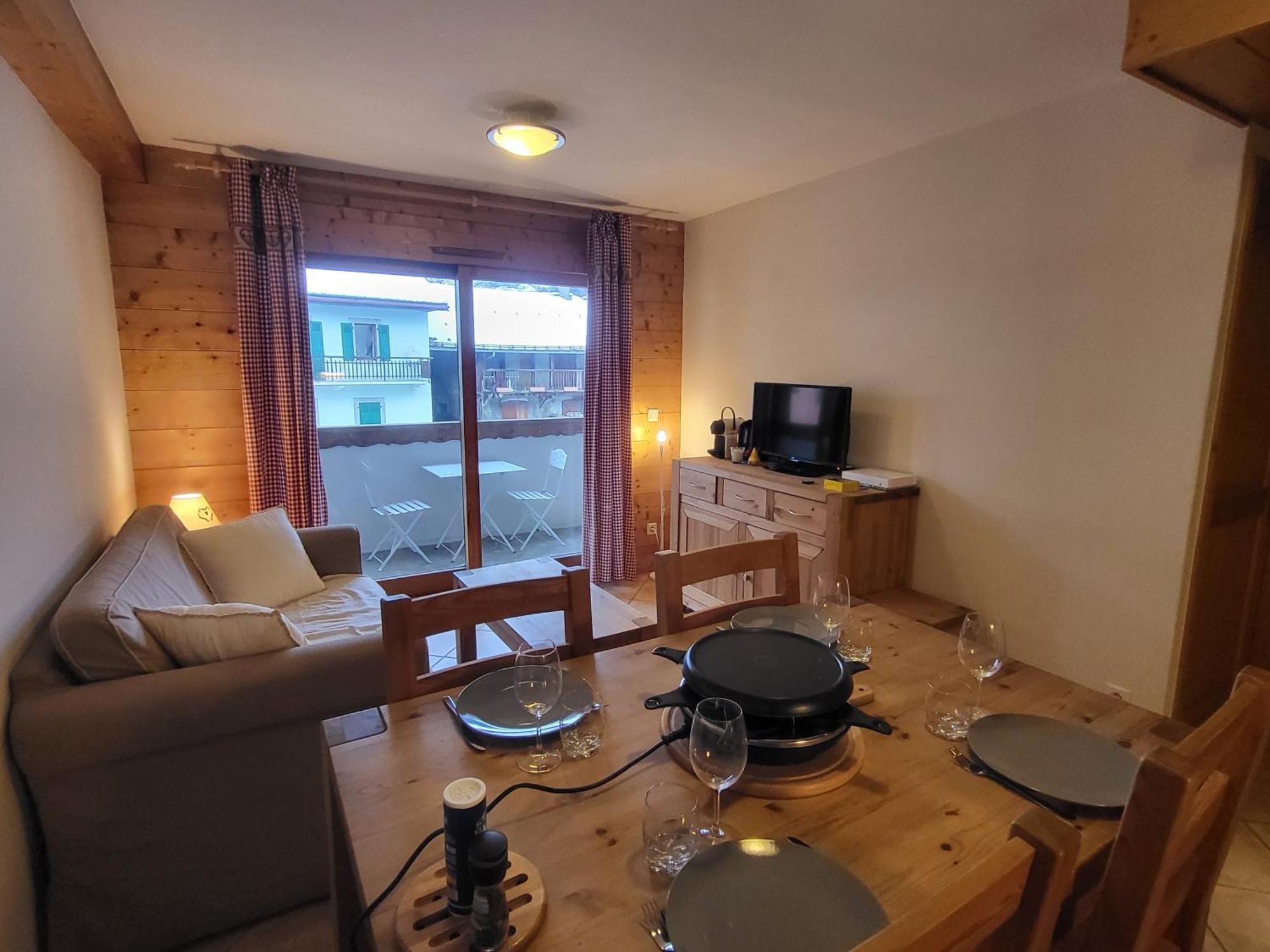 Ecrins A4, 1 Bedroom Apartment With Bunk Room, Central Samoëns Eksteriør bilde