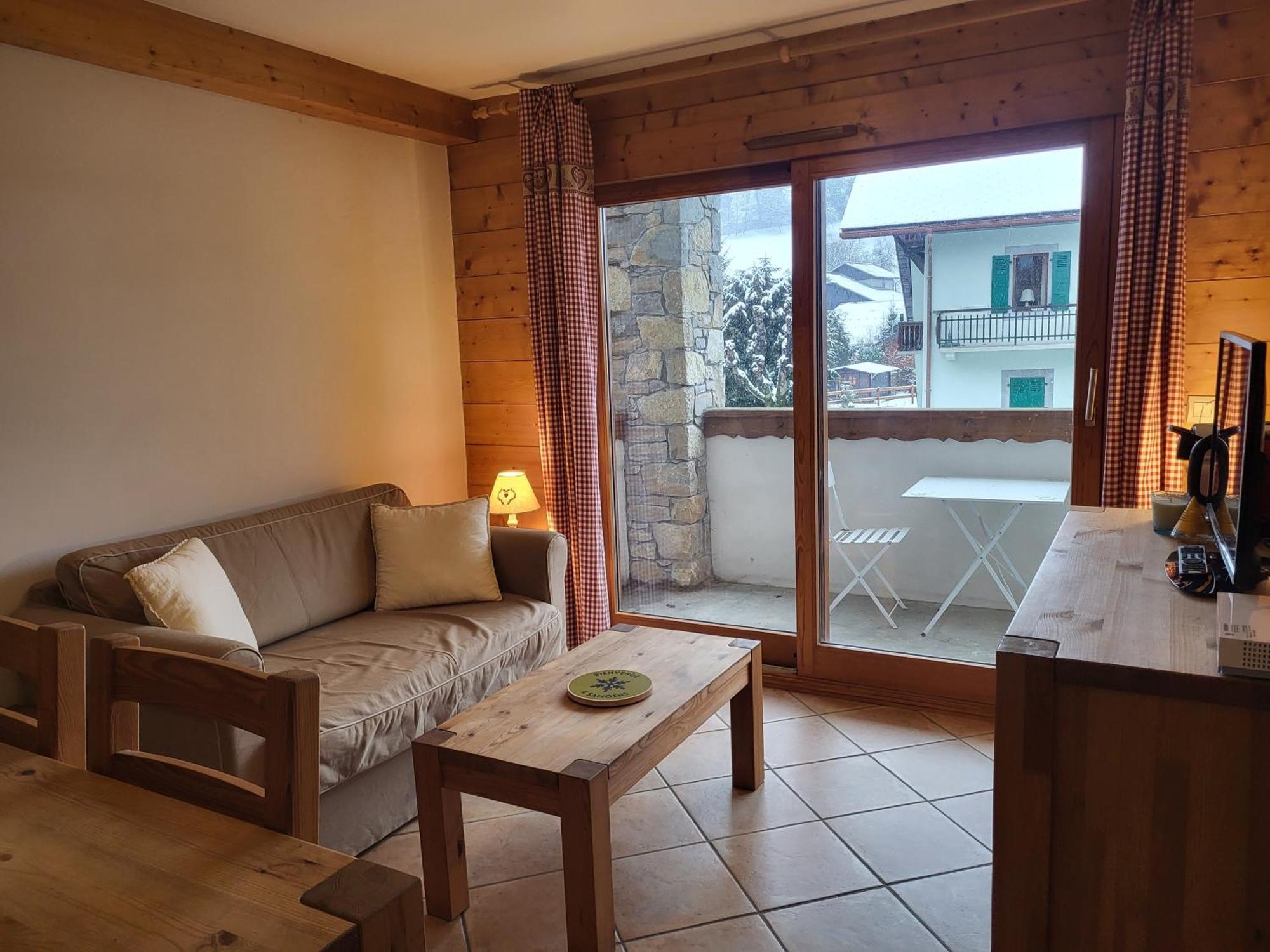 Ecrins A4, 1 Bedroom Apartment With Bunk Room, Central Samoëns Eksteriør bilde